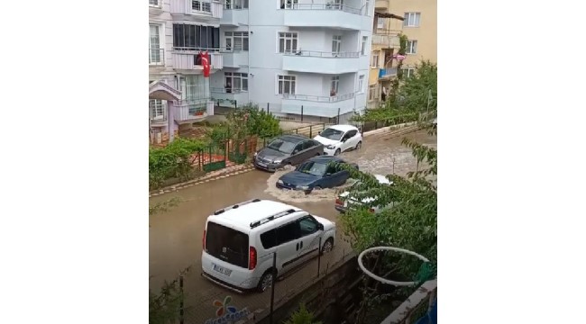 Tokat'ta sağanak etkili oldu