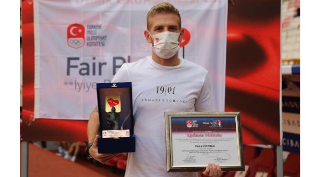 Pedro Henrique, TMOK Fair-Play ödülüne layık görüldü