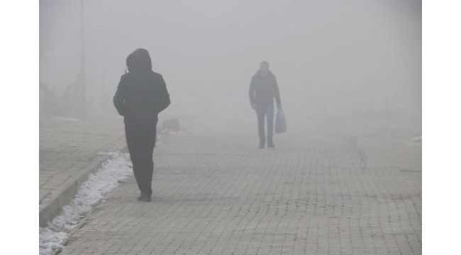 Yüksekova'da yoğun sis; görüş mesafesi 10 metreye düştü